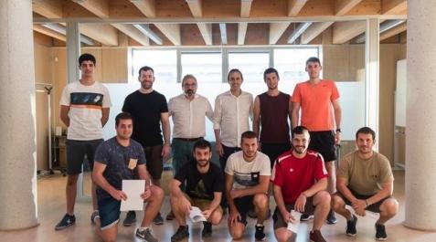 La nueva empresa de remonte ya tiene los 16 pelotaris para comenzar La nueva empresa de remonte ya tiene los 16 pelotaris para comenzar