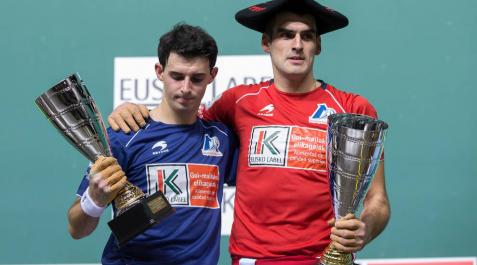 Jokin Altuna y Joseba Ezkurdia, último campeón. Jokin Altuna y Joseba Ezkurdia, último campeón.