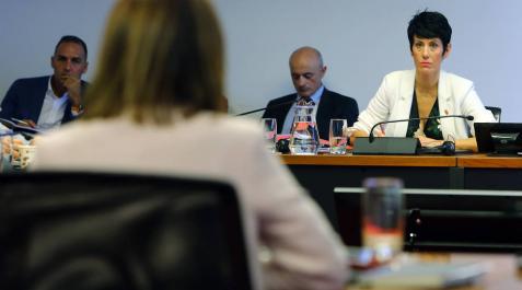 La consejera de Economía y Hacienda del Gobierno de Navarra, Elma Saiz La consejera de Economía y Hacienda del Gobierno de Navarra, Elma Saiz