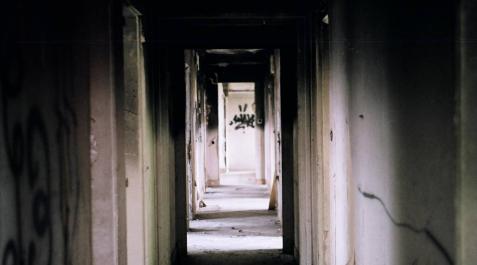 Imagen de una vivienda okupada Imagen de una vivienda okupada