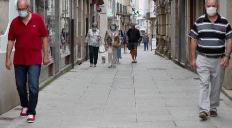 Vista de la localidad de Viveiro (Lugo), este domingo. Vista de la localidad de Viveiro (Lugo), este domingo.