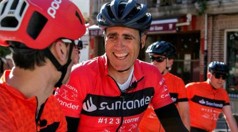 Miguel Indurain, quíntuple ganador del Tour de Francia. Miguel Indurain, quíntuple ganador del Tour de Francia.