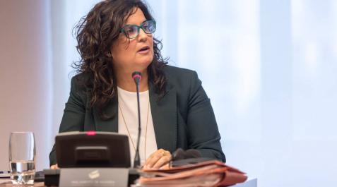 La portavoz de UPN en la Comisión de Derechos Sociales del Parlamento de Navarra, Maribel García Malo La portavoz de UPN en la Comisión de Derechos Sociales del Parlamento de Navarra, Maribel García Malo