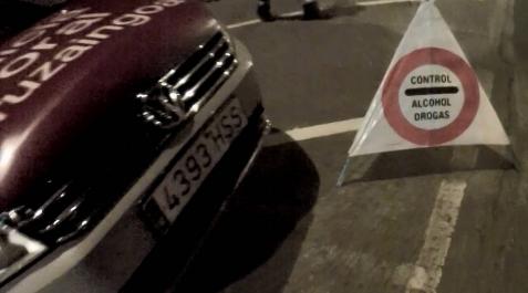 Policía Foral inmoviliza nueve coches tras positivos en alcohol y drogas Policía Foral inmoviliza nueve coches tras positivos en alcohol y drogas
