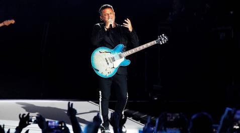 Alejandro Sanz hace historia en el Wanda Metropolitano ante 55.000 personas Alejandro Sanz hace historia en el Wanda Metropolitano ante 55.000 personas