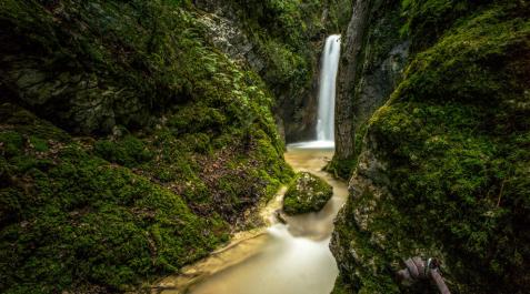 Tajo del barranco de Diablozulo. Tajo del barranco de Diablozulo.