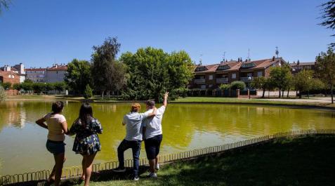 Momento de desconexión en Barañáin Momento de desconexión en Barañáin