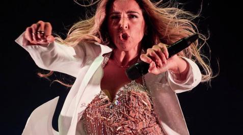 Fotos del concierto de Lola Índigo en el Navarra Arena Lola Índigo devuelve la música al Navarra Arena
