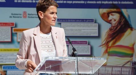 Chivite resalta el compromiso con la visibilización en ámbitos rurales Chivite resalta el compromiso con la visibilización en ámbitos rurales