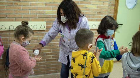 La vuelta al cole en Navarra, entre las medidas de prevención y las dudas