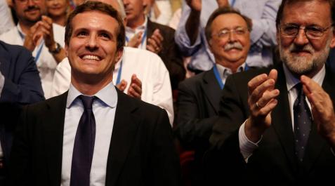 El momento en el que el PP tuvo dos presidentes El momento en el que el PP tuvo dos presidentes