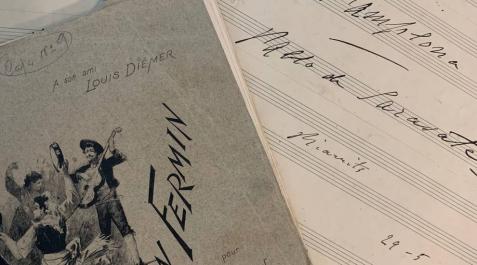 La biblioteca literaria y musical de Pablo Sarasate, disponible para consulta online La biblioteca literaria y musical de Pablo Sarasate, disponible para consulta online