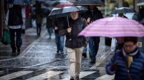 Fin de semana nuboso, con chubascos y temperaturas no muy bajas en Navarra Fin de semana nuboso, con chubascos y temperaturas no muy bajas en Navarra
