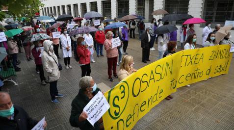 Centro de salud de San Jorge: “Nos han impuesto la atención telefónica” Centro de salud de San Jorge: “Nos han impuesto la atención telefónica”