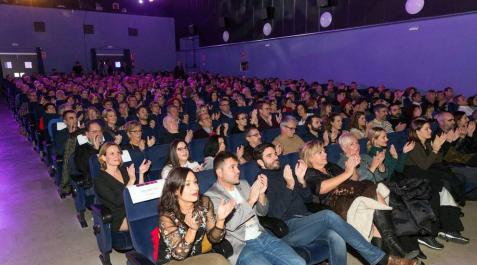 Entrega de premios del 19 Festival Ópera Prima de Tudela l jurado ha estado compuesto por los periodistas Carles Francino y Carlos Boyero, los intérpretes Silvia Alonso, Luis Tosar y Claudia Vega y los directores de cine Manuel Martín Cuenca y Marina Seresesky