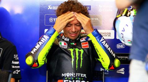 Valentino Rossi, positivo por coronavirus Valentino Rossi, positivo por coronavirus