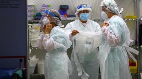 Salud detalla que tiene 128 camas UCI, ahora con 36 pacientes covid Salud detalla que tiene 128 camas UCI, ahora con 36 pacientes covid