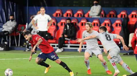 Puntuación de los jugadores de Osasuna contra el Athletic Puntuación de los jugadores de Osasuna contra el Athletic