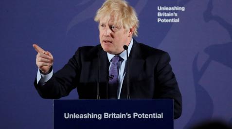 El primer ministro británico, Boris Johnson. El primer ministro británico, Boris Johnson.