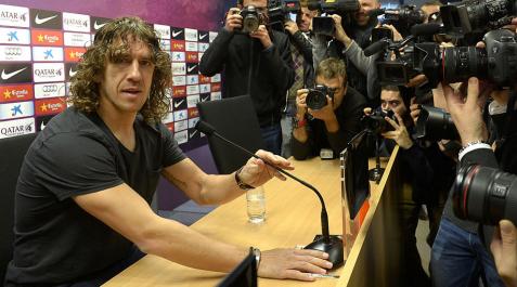 Carles Puyol anuncia que se retira al final de temporada Carles Puyol anuncia que se retira al final de temporada