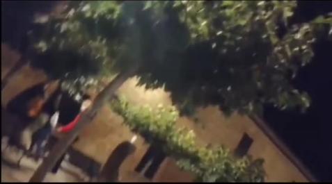 Actuación de la Policía Foral en un botellón este fin de semana Actuación de la Policía Foral en un botellón este fin de semana