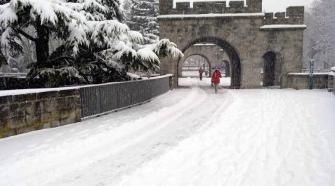 Nieve en Pamplona Nieve en Pamplona