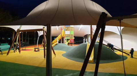 Cadreita cubrirá dos de sus parques infantiles Cadreita cubrirá dos de sus parques infantiles