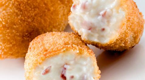 Croquetas de jamón de la empresa navarra Fridela Croquetas de jamón de la empresa navarra Fridela