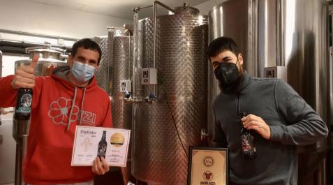 La cerveza navarra Morlaco recibe dos premios a nivel europeo La cerveza navarra Morlaco recibe dos premios a nivel europeo
