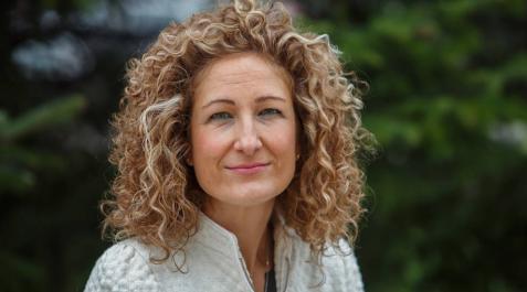 La profesora Cristina García Vivar, en la Facultad de Ciencias de la Salud de la UPNA. La profesora Cristina García Vivar, en la Facultad de Ciencias de la Salud de la UPNA.