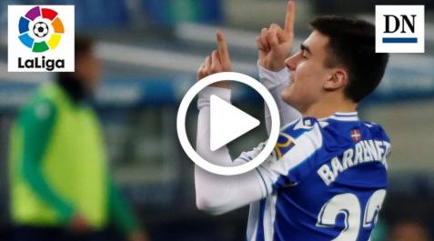 Resumen del Real Sociedad 1-1 Osasuna: gol de Barrenetxea (1-1) Resumen del Real Sociedad 1-1 Osasuna: gol de Barrenetxea (1-1)