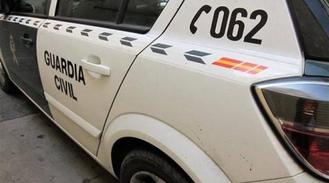 Un coche de la Guardia Civil. Un coche de la Guardia Civil.