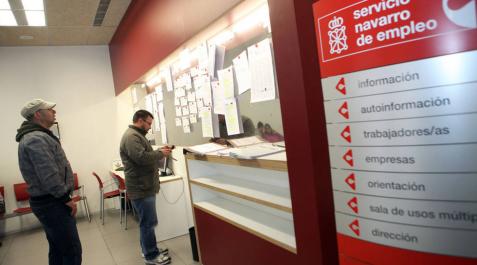 El gasto en prestaciones de paro cae en Navarra a niveles de 2008 El gasto en prestaciones de paro cae en Navarra a niveles de 2008