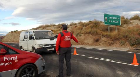 Controles con La Rioja: distancia de seguridad de 5 kilómetros Controles con La Rioja: distancia de seguridad de 5 kilómetros