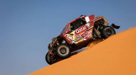 El catarí Al-Attiyah sigue de dulce en el Dakar El catarí Al-Attiyah sigue de dulce en el Dakar