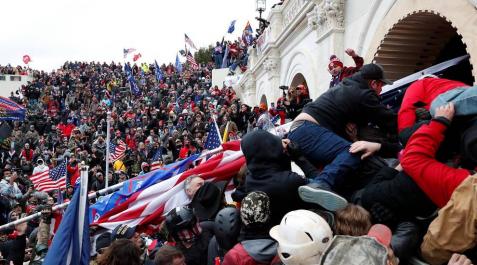 Fotos del asalto al Capitolio de Estados Unidos Imágenes del asalto al Capitolio de Estados Unidos.