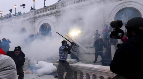 Fotos del asalto al Capitolio de Estados Unidos Imágenes del asalto al Capitolio de Estados Unidos.