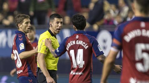 Osasuna se estrenará con el árbitro Soto Grado frente al Real Madrid Osasuna se estrenará con el árbitro Soto Grado frente al Real Madrid