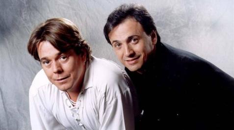 Imagen de Juan Muñoz y José Mota, 'Cruz y Raya' Imagen de Juan Muñoz y José Mota, 'Cruz y Raya'
