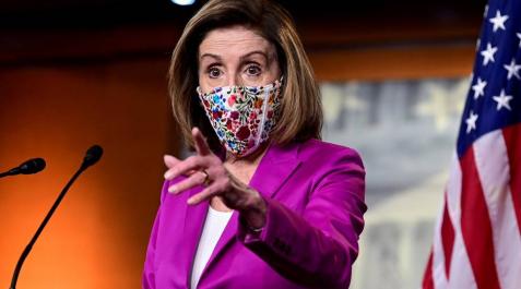 Pelosi pide al Pentágono retirar a Trump los códigos de armas nucleares Pelosi pide al Pentágono retirar a Trump los códigos de armas nucleares