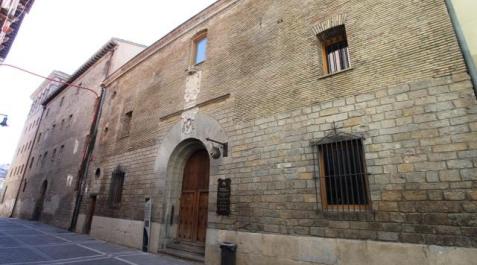 19.000 peregrinos en el albergue Jesús y María de Pamplona Albergue Jesús y María, ubicado en la calle Compañía. CALLEJA/ARCHIVO