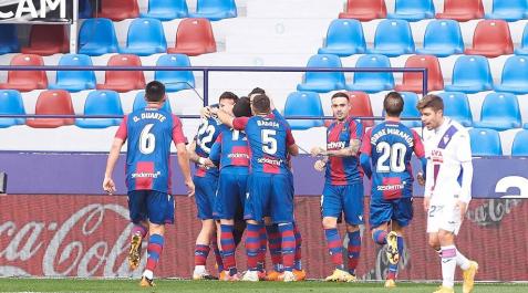 El contragolpe del Levante resolvió el partido El contragolpe del Levante resolvió el partido