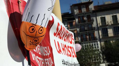 Los hosteleros respaldan al Bar Subsuelo como Los hosteleros respaldan al Bar Subsuelo como