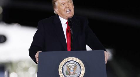 Trump anuncia que no irá a la toma de posesión de Biden Trump anuncia que no irá a la toma de posesión de Biden