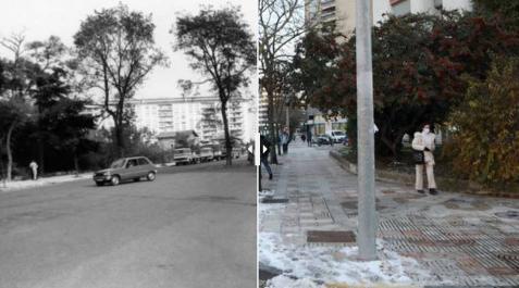 Cuando cambió... la calle Monasterio de Urdax Cuando cambió... la calle Monasterio de Urdax