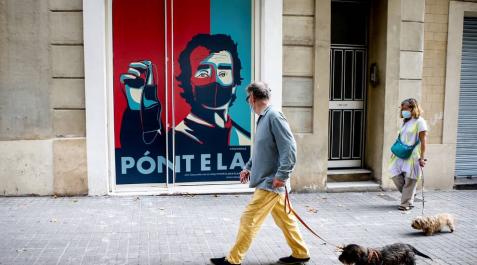 Más de mil casos en Cataluña y sólo Madrid y Canarias, sin mascarilla obligatoria Más de mil casos en Cataluña y sólo Madrid y Canarias, sin mascarilla obligatoria