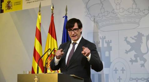 Illa abre la puerta a la posibilidad de ampliar el horario del toque de queda Illa abre la puerta a la posibilidad de ampliar el horario del toque de queda