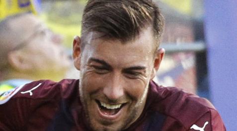 El jugador del Eibar Sergi Enrich. El jugador del Eibar Sergi Enrich.
