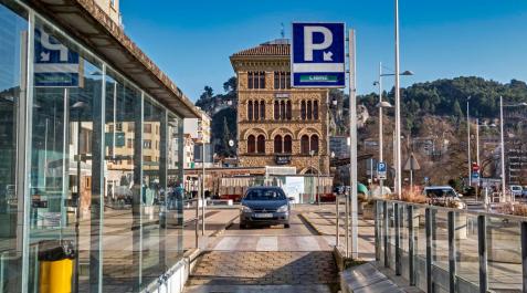 Seis empresas optan a las mejoras del parking subterráneo de Estella Seis empresas optan a las mejoras del parking subterráneo de Estella