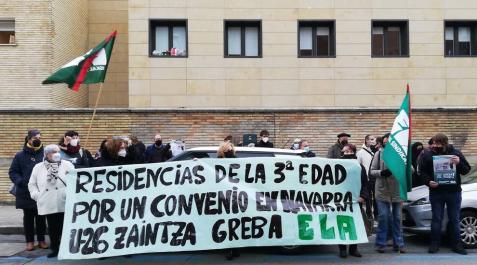 Trabajadores del sector de los cuidados protestan contra un sistema que antepone el beneficio económico Trabajadores del sector de los cuidados protestan contra un sistema que antepone el beneficio económico